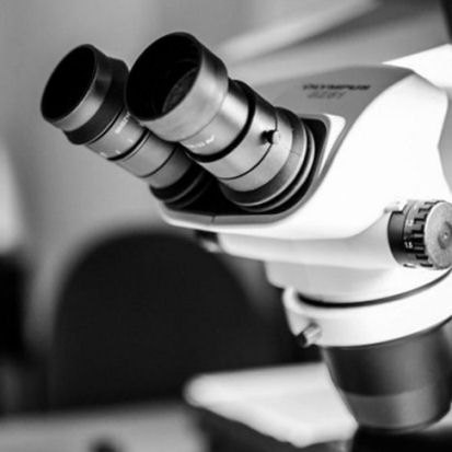 Gemological microscope used to examine diamonds
